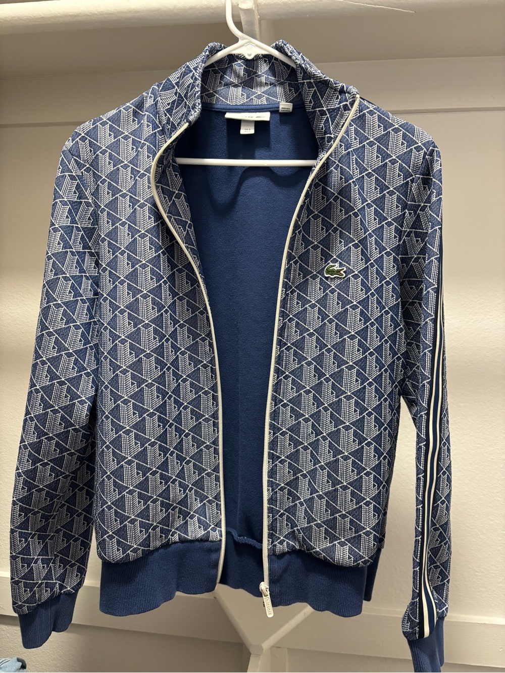 Lacoste Live Monogram Zip Up Small